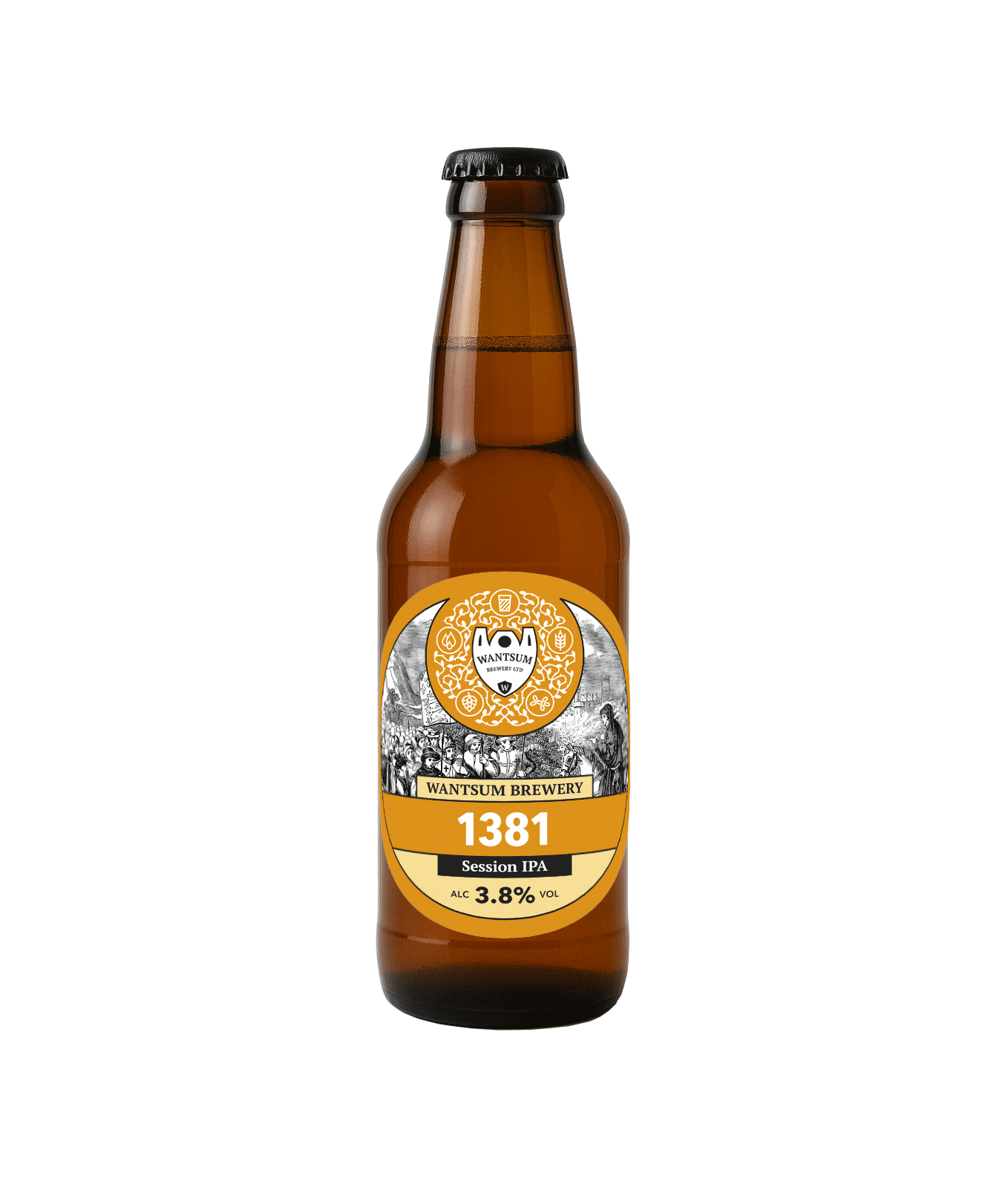 1381 - 3.8% - Session IPA Bottle 500ml
