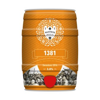 1381 - 3.8% Session IPA Minikeg