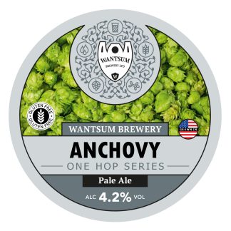 Anchovy IPA - 4.2% Single Hopped IPA Minikeg