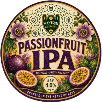 Passionfruit IPA - 4.0% Fruited IPA Minikeg
