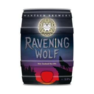 Ravening Wolf - 5.9% NZ IPA Minikeg