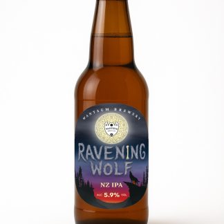 Ravening Wolf - 5.9% New Zealand Rye IPA 500ml Bottle