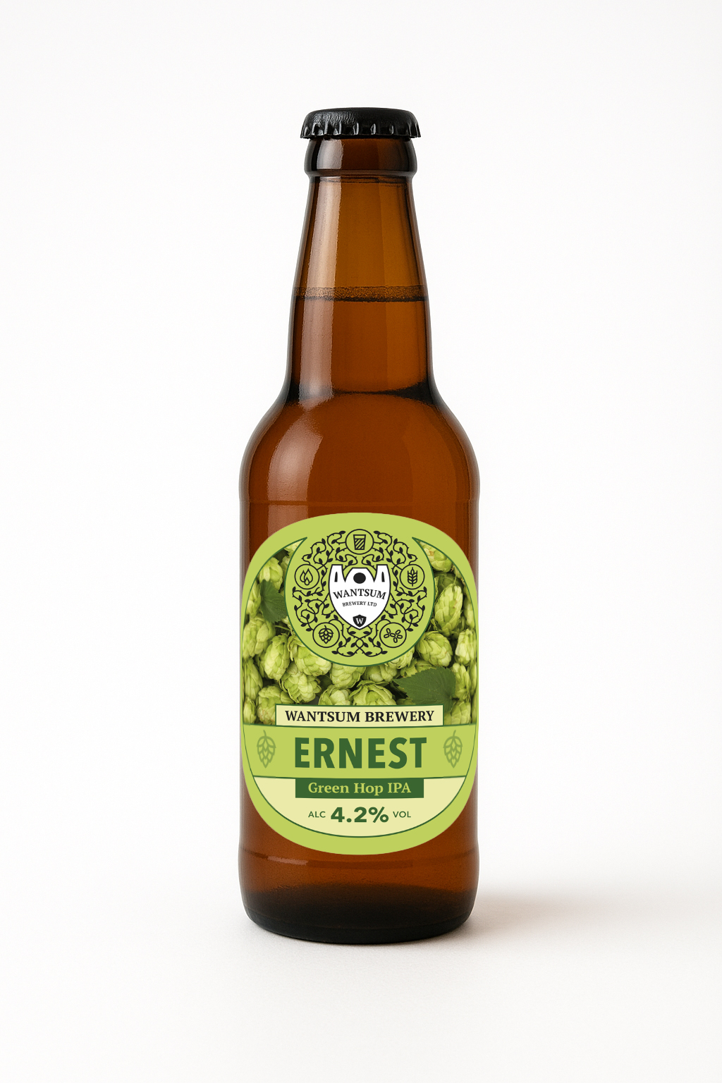 Ernest - 4.2% - Green Hop Pale Ale 500ml Bottle
