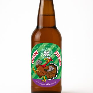 Festive Plucker – 4.0% Hoppy Festive Ale 500ml Bottle